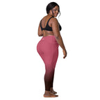 [THC Basics] Blush Latte Crossover Leggings with Pockets
