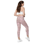 [Wild Side] Dusty Roar Crossover Leggings with Pockets