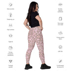 [Wild Side] Dusty Roar Crossover Leggings with Pockets