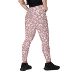 [Wild Side] Dusty Roar Crossover Leggings with Pockets