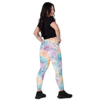 [Gypsy Soul] Sorbet Splash Crossover Leggings with Pockets