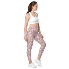 [Wild Side] Dusty Roar Crossover Leggings with Pockets