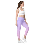[THC Basics] Serene Skies Crossover Leggings with Pockets