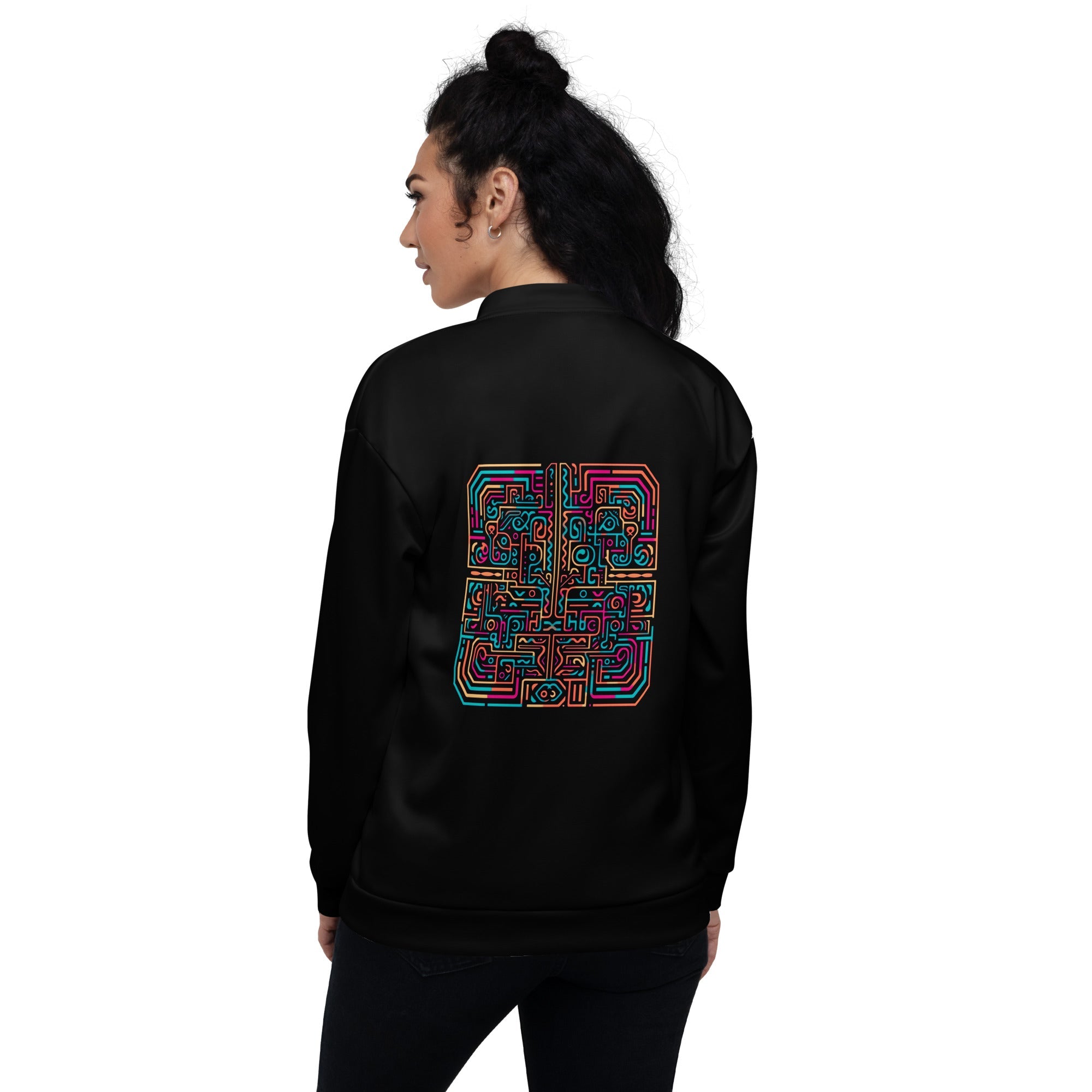 [GeoModa] Maze Infusion Unisex Tracker Jacket
