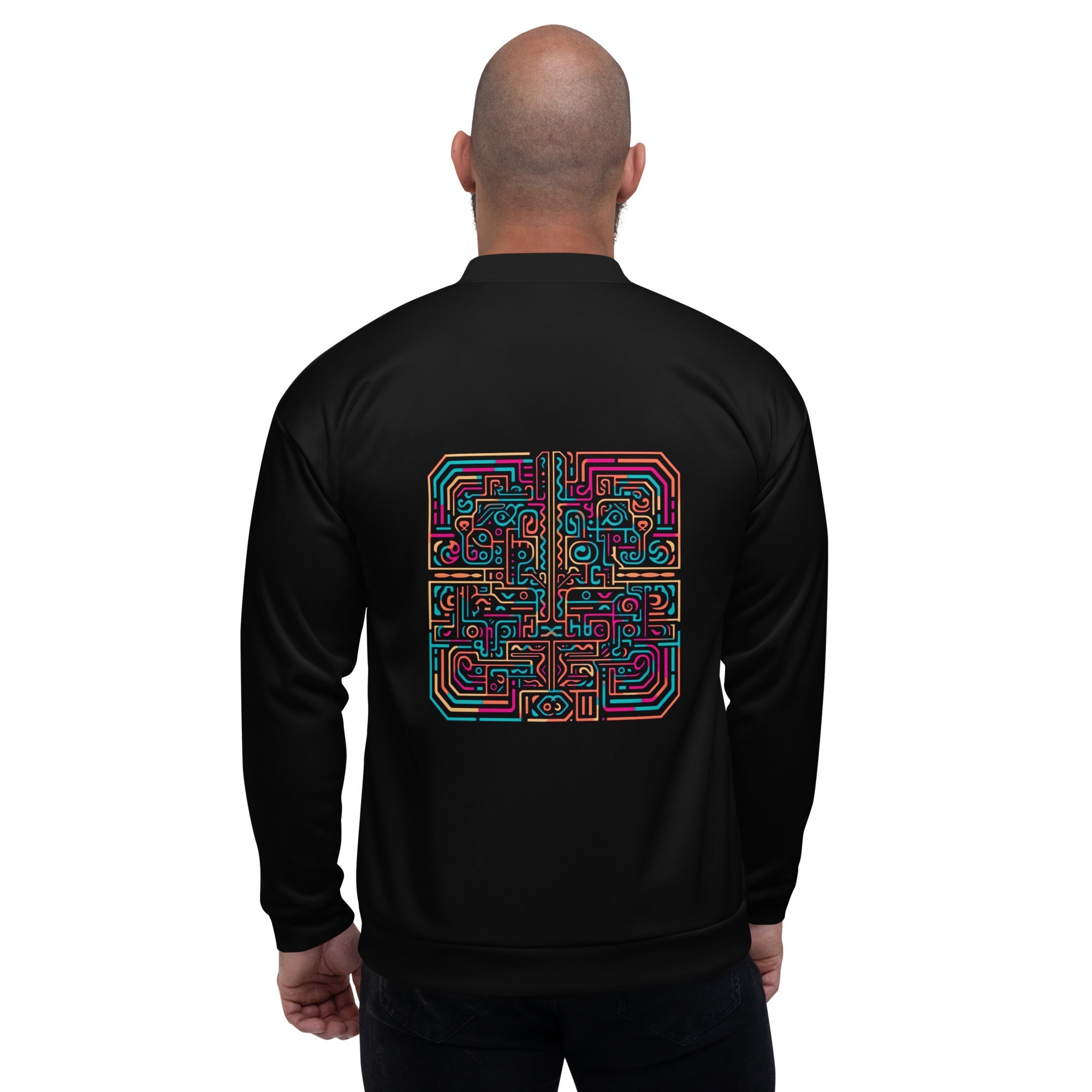 [GeoModa] Maze Infusion Unisex Tracker Jacket