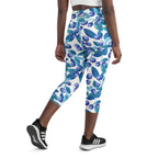 [Fruitilicious] Berry Kissed Yoga Capri Leggings