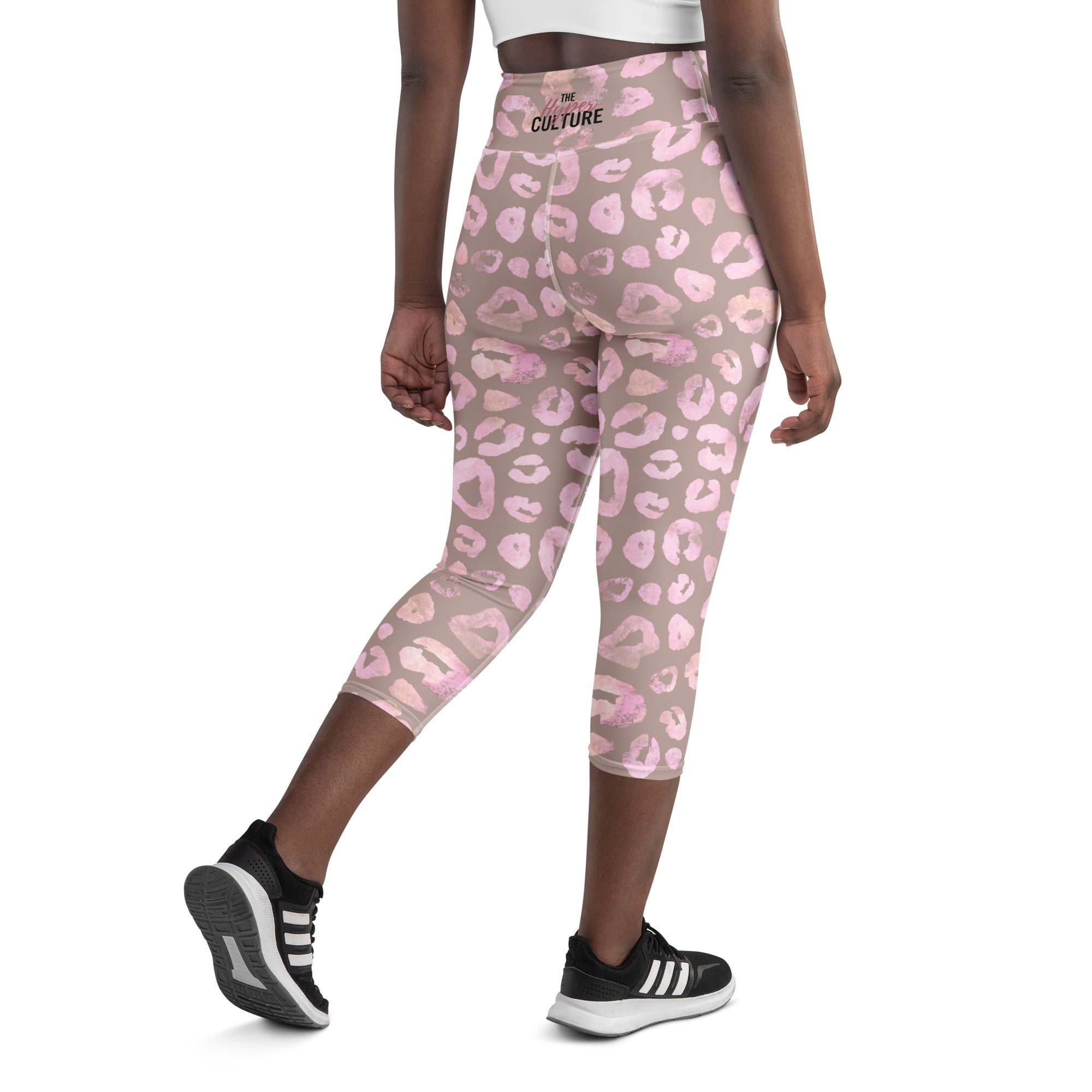 [Wild Side] Dusty Roar Yoga Capri Leggings