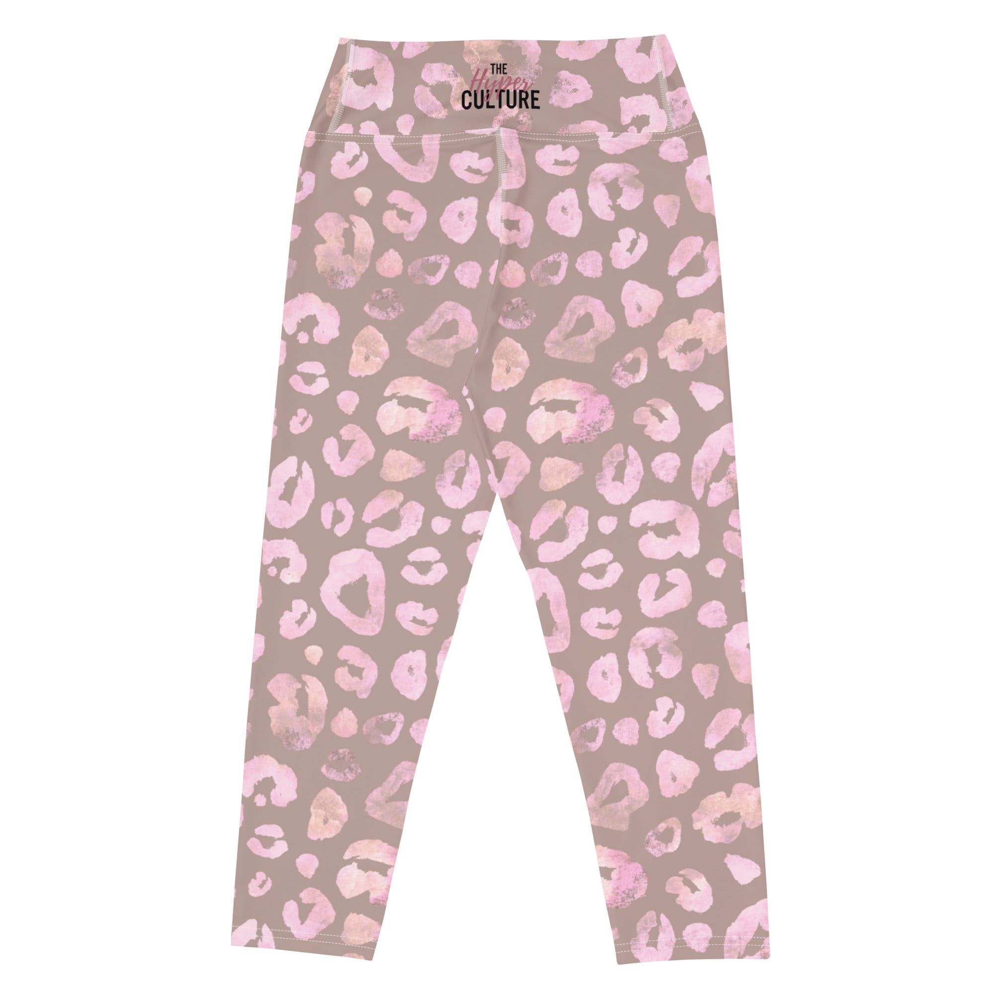 [Wild Side] Dusty Roar Yoga Capri Leggings