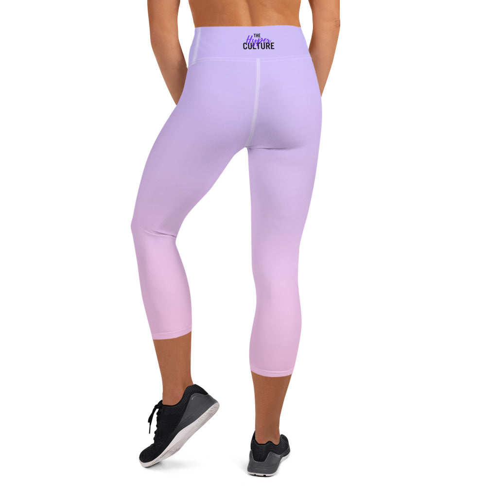[THC Basics] Serene Skies Yoga Capri Leggings