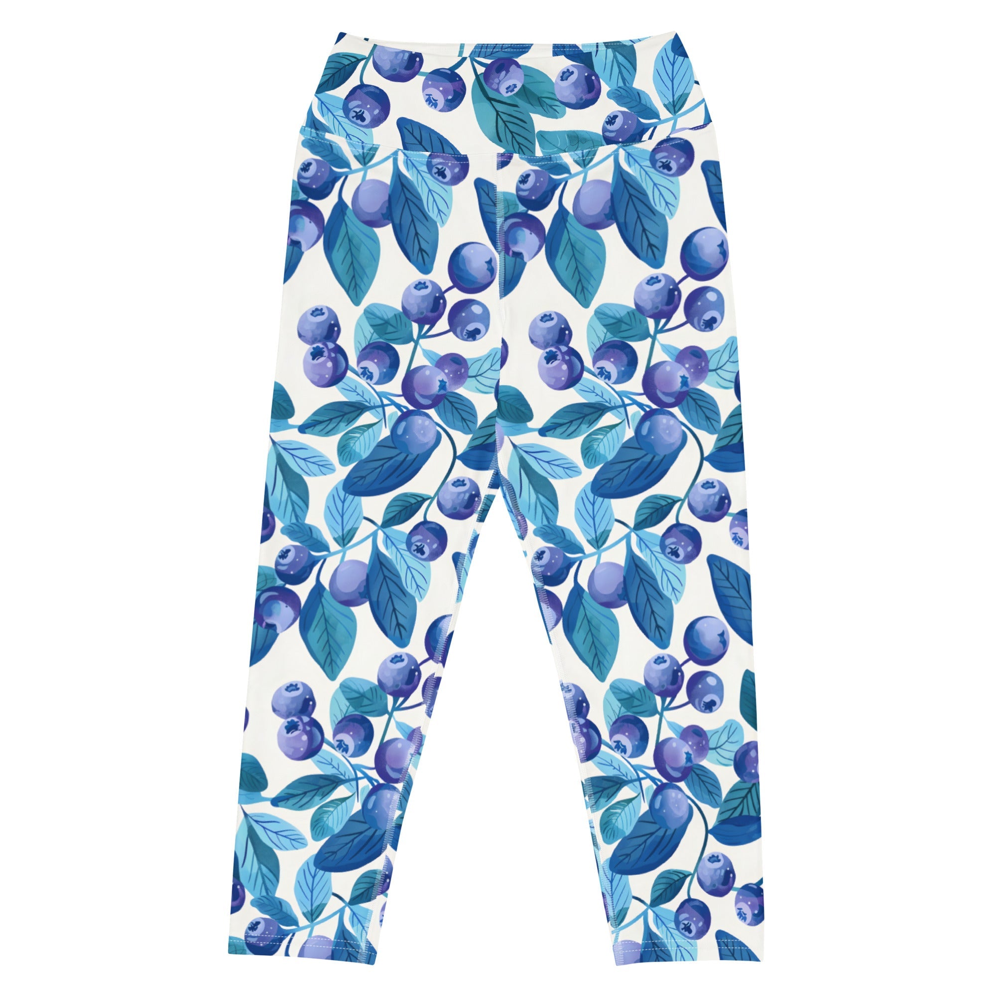 [Fruitilicious] Berry Kissed Yoga Capri Leggings