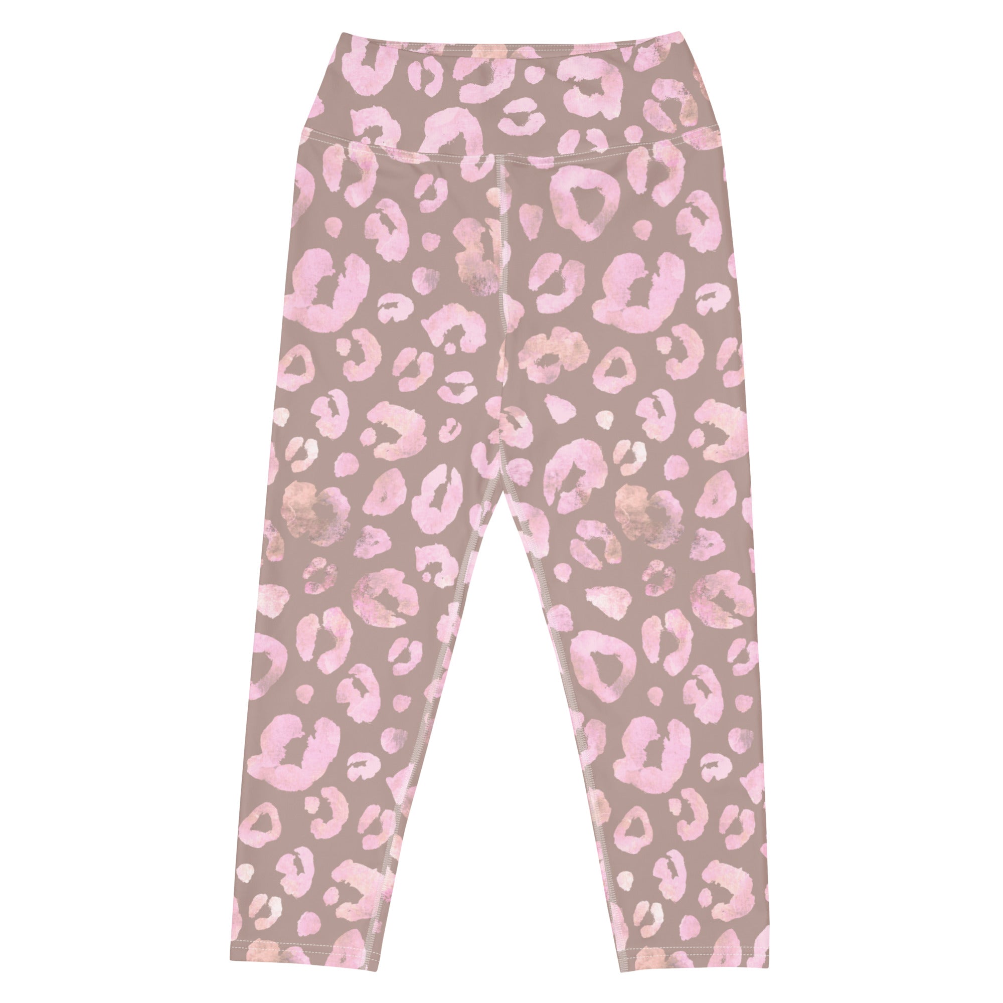 [Wild Side] Dusty Roar Yoga Capri Leggings