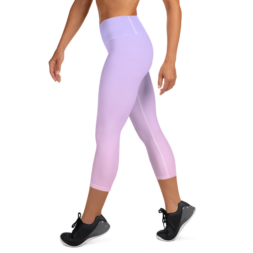 [THC Basics] Serene Skies Yoga Capri Leggings