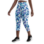 [Fruitilicious] Berry Kissed Yoga Capri Leggings