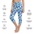 [Fruitilicious] Berry Kissed Yoga Capri Leggings