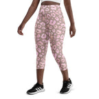 [Wild Side] Dusty Roar Yoga Capri Leggings