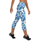 [Fruitilicious] Berry Kissed Yoga Capri Leggings