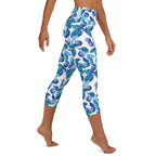 [Fruitilicious] Berry Kissed Yoga Capri Leggings