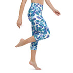 [Fruitilicious] Berry Kissed Yoga Capri Leggings