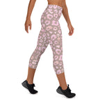 [Wild Side] Dusty Roar Yoga Capri Leggings