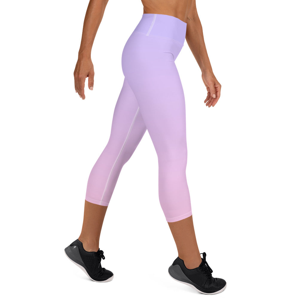 [THC Basics] Serene Skies Yoga Capri Leggings