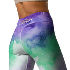 [Luxe Chic] Inky Spill Yoga Leggings