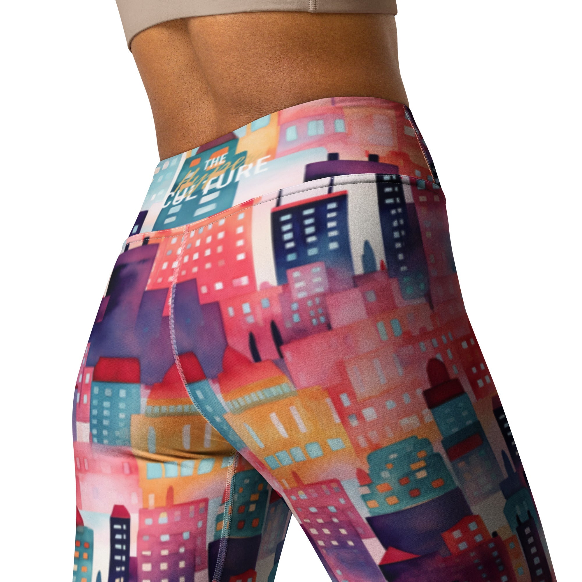 [Odyssey Chic] Talkin Cities Yoga Leggings