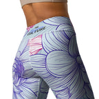 [Floral Bloom] Dahlia Gloom Yoga Leggings
