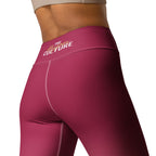 [THC Basics] Peachy Crimson Yoga Leggings