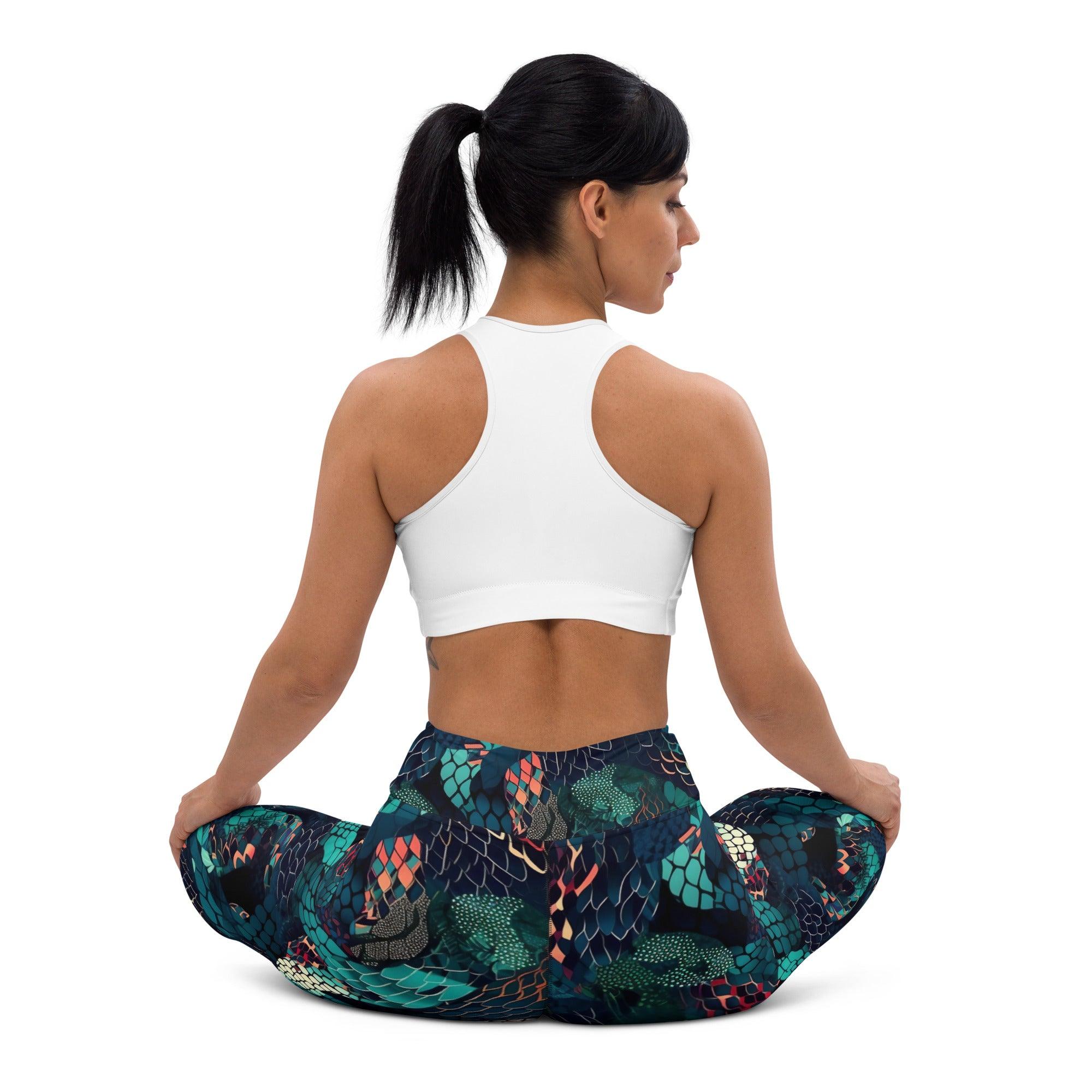 [Wild Side] Slick n Scale Yoga Leggings
