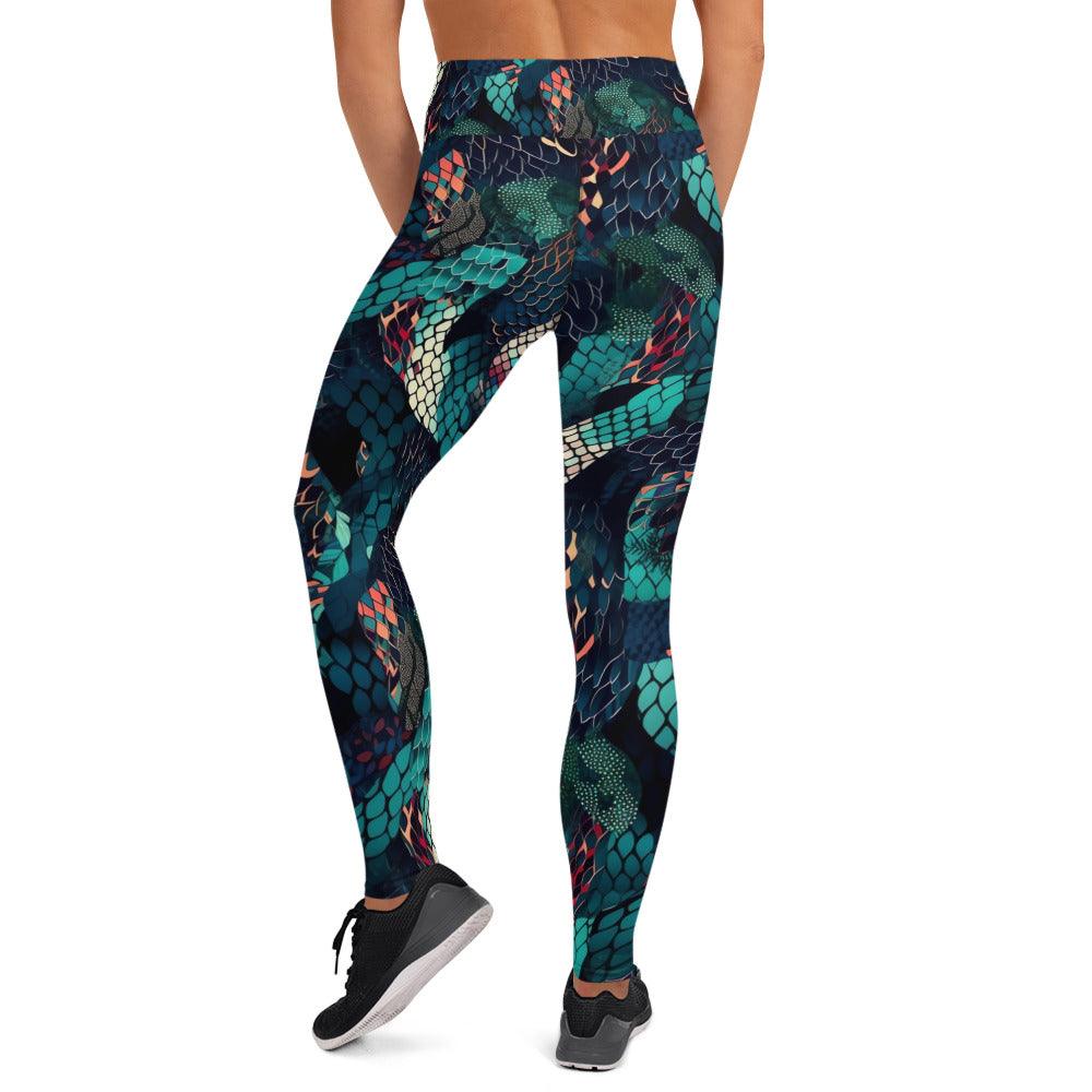 [Wild Side] Slick n Scale Yoga Leggings