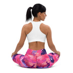 [Luxe Chic] Blush Galactic Yoga Leggings
