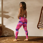 [Luxe Chic] Blush Galactic Yoga Leggings