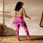 [Luxe Chic] Blush Galactic Yoga Leggings