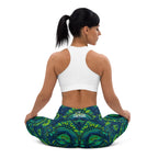 [Luxe Chic] Aqua Nouveau Yoga Leggings