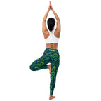 [Luxe Chic] Aqua Nouveau Yoga Leggings