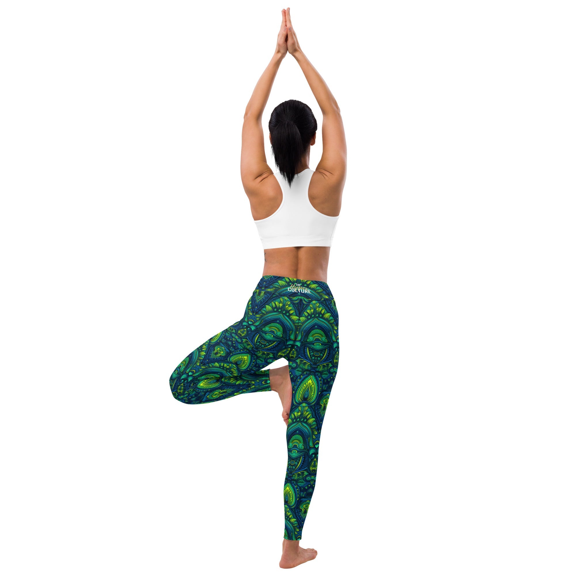 [Luxe Chic] Aqua Nouveau Yoga Leggings