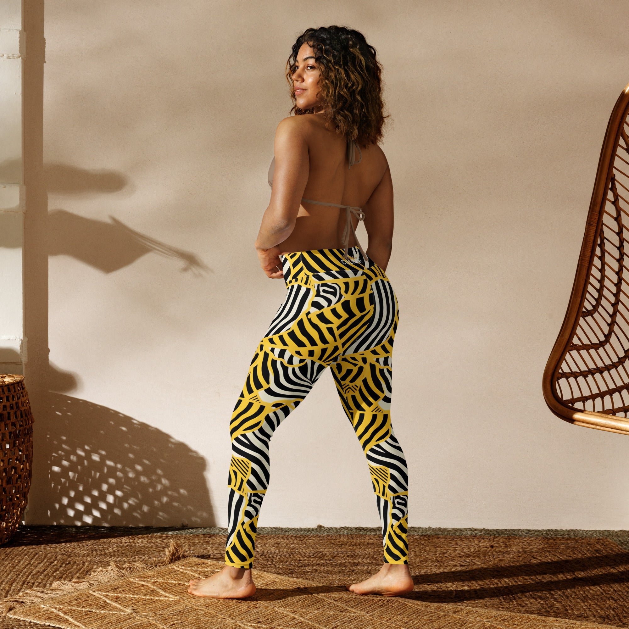 [Wild Side] Zebralicious Yoga Leggings