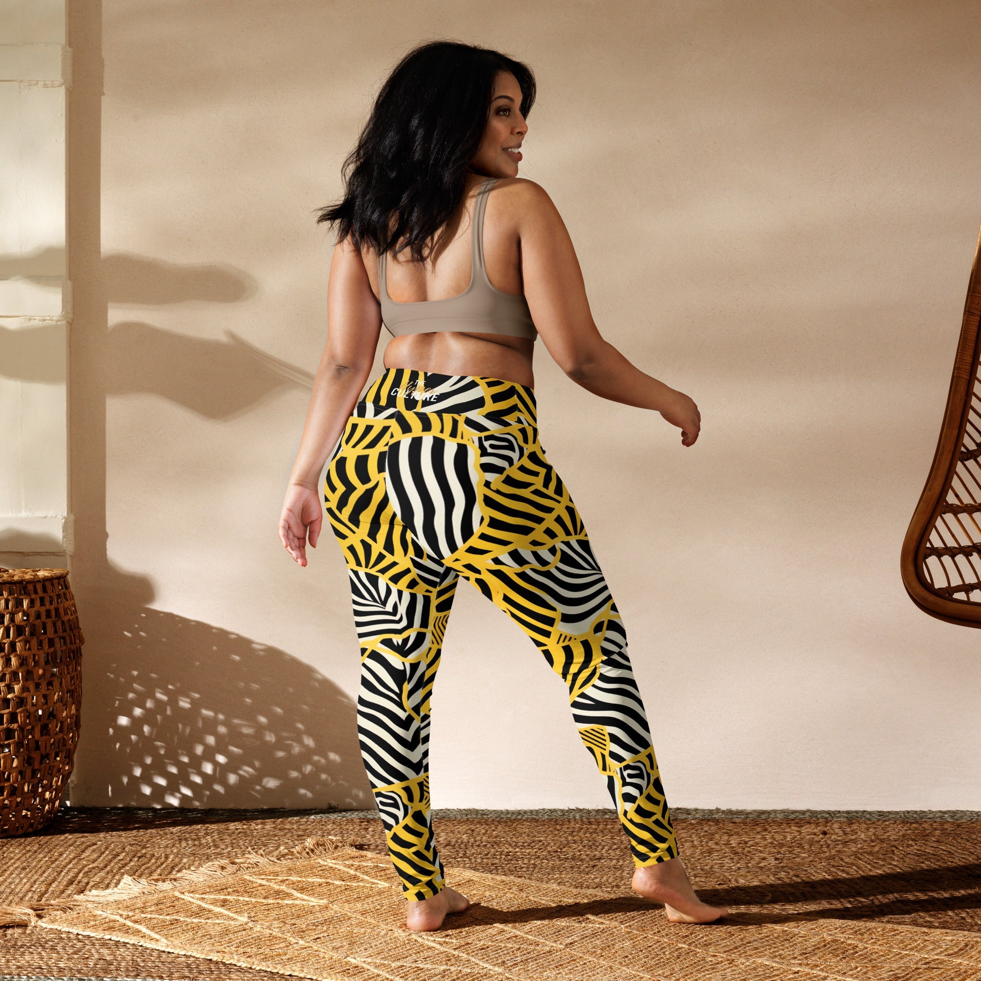 [Wild Side] Zebralicious Yoga Leggings