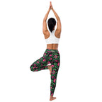 [Floral Bloom] Mystic Flora Yoga Leggings