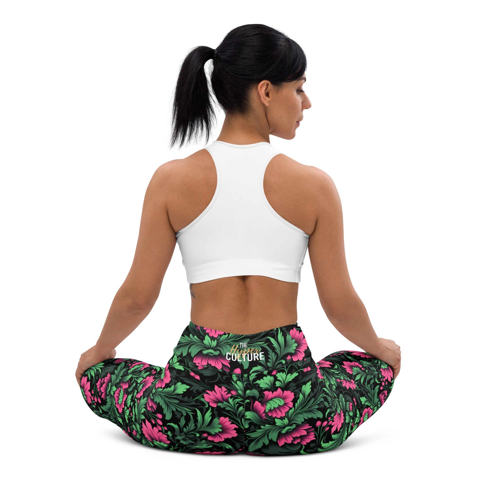 [Floral Bloom] Mystic Flora Yoga Leggings