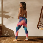[GeoModa] Cubic Blush Yoga Leggings