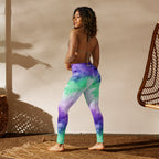 [Luxe Chic] Inky Spill Yoga Leggings