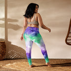 [Luxe Chic] Inky Spill Yoga Leggings