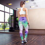 [Luxe Chic] Inky Spill Yoga Leggings