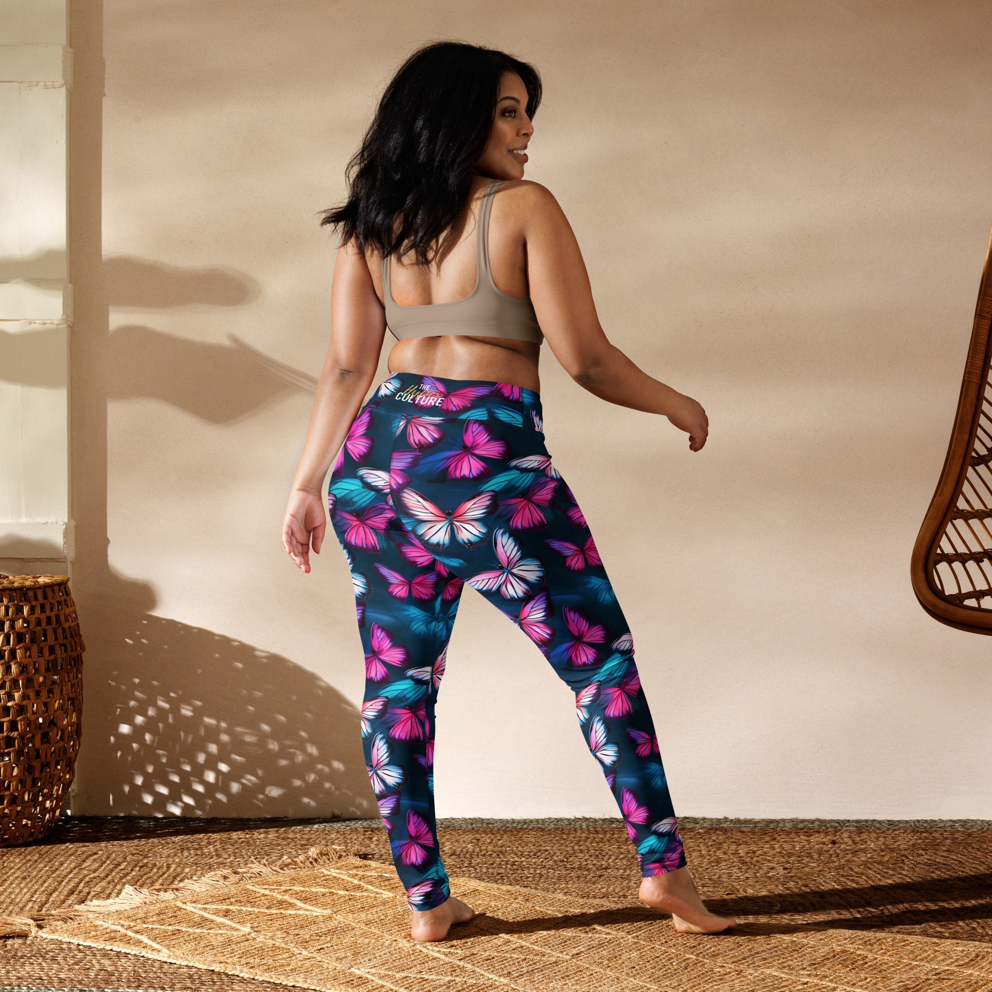 [Wild Side] Butterfly Effect Yoga Leggings