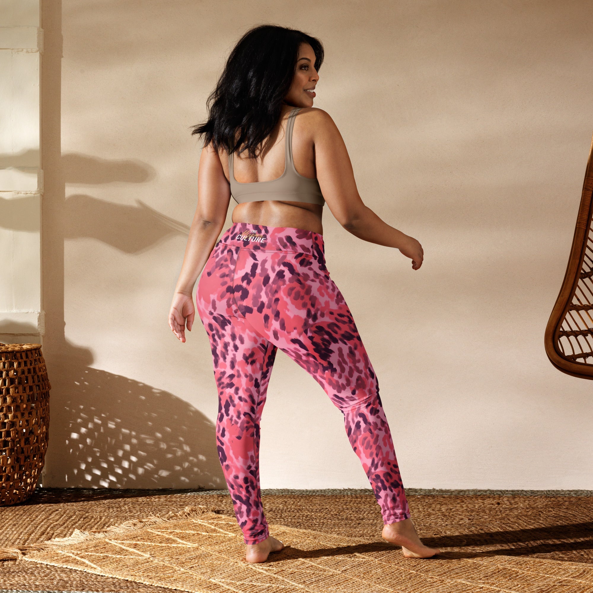 [Wild Side] Pinkie Spots Yoga Leggings