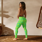 [GeoModa] Lemon Zest Yoga Leggings