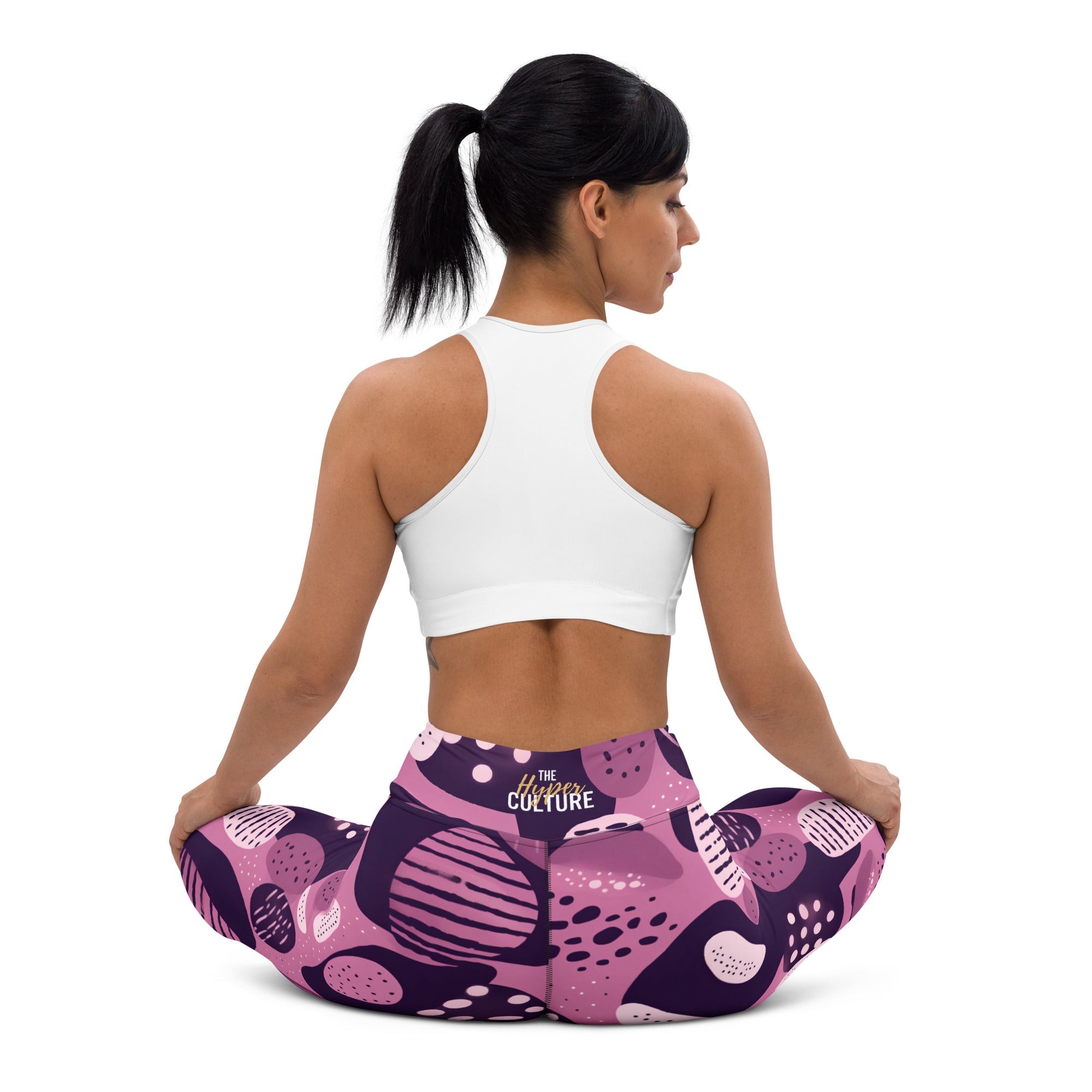 [GeoModa] Flintstones Jazz Yoga Leggings