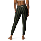 [GeoModa] Military Stripes Yoga Leggings