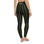 [GeoModa] Military Stripes Yoga Leggings